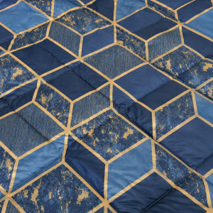 Pachet pilota 200x220 cm, 250 g/m2 + 2 perne 50x70 cm, decor geometric 08 - imagine 3