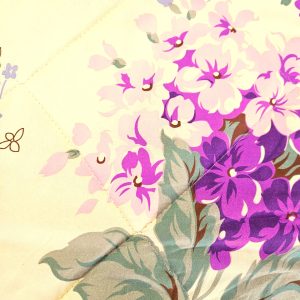 Pachet pilota 200x220 cm, 250 g/m2 + 2 perne 50x70 cm, decor floral 03 - imagine 2