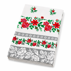 Napron decorativ pentru masa kotonia Home - Rustic, 100% bumbac 45x150 cm, T34 - imagine 3