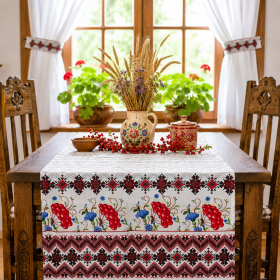 Napron decorativ pentru masa kotonia Home - Rustic, 100% bumbac 45x150 cm, T39