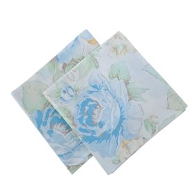 Pachet 2 fete perna, 40x40 cm - ranforce imprimat, 100% bumbac - R01