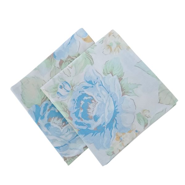 Pachet 2 fete perna, 40x40 cm - ranforce imprimat, 100% bumbac - R01