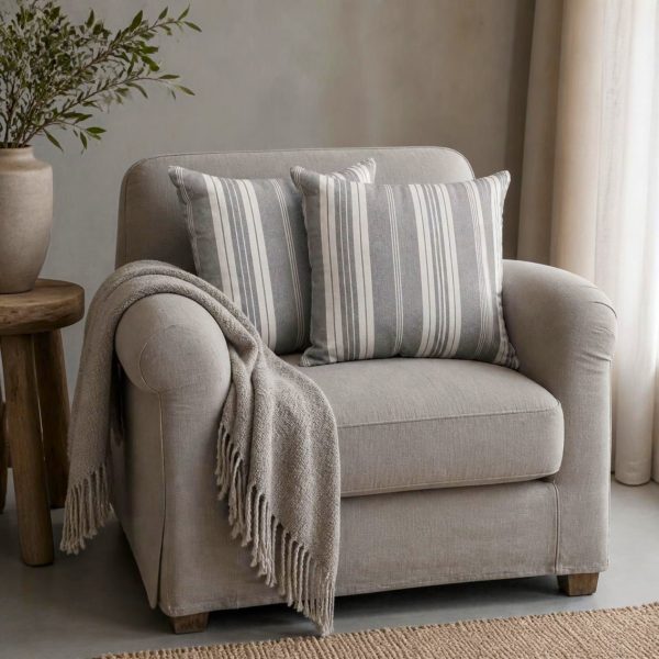 Pachet 2 perne decorative Kotonia Home - 40x40 cm, creton impermeabil 100% bumbac, decor geometric 29