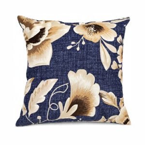 Pachet 2 perne decorative Kotonia Home - 40x40 cm, creton impermeabil 100% bumbac, decor floral 33 - imagine 2