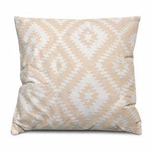 Pachet 2 perne decorative Kotonia Home - 40x40 cm, creton impermeabil 100% bumbac, decor geometric 30 - imagine 2