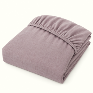Husa pat cu elastic Kotonia Home - Ranforce La-viva color uni, roz ars - imagine 2