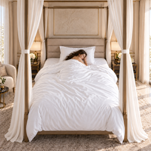 Lenjerie de pat Kotonia Home Hotel 1 persoana, 100% bumbac, Olandina - imagine 3
