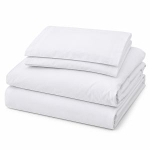 Lenjerie de pat Kotonia Home Hotel - 2 persoane, 100% bumbac, Percale, alb - imagine 5