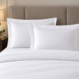 Lenjerie de pat Kotonia Home Hotel KING SIZE, 100% bumbac, Ranforce Pakistan