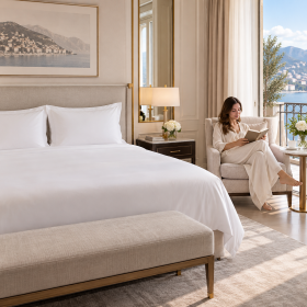Lenjerie de pat Kotonia Home Hotel 2 persoane, 100% bumbac, Olandina