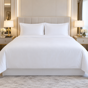 Lenjerie de pat Kotonia Home Hotel - XXL, 100% bumbac, Percale, alb