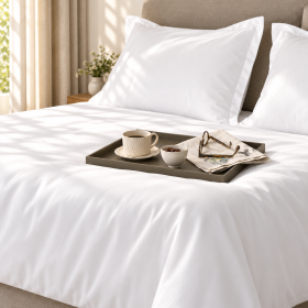 Lenjerie de pat Kotonia Home Hotel XXL, 100% bumbac, Ranforce Pakistan
