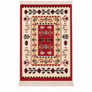 Covor Kotonia Home - Decor Etnic, cu tesatura plata, cu doua fete - 029 - imagine 3