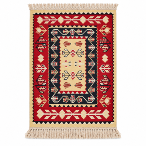 Covor Kotonia Home - Decor Etnic, cu tesatura plata, cu doua fete - 029 - imagine 4