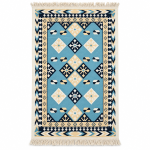Covor Kotonia Home - Decor Etnic, cu tesatura plata, cu doua fete - 030 - imagine 3