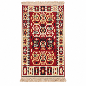 Covor Kotonia Home - Decor Etnic, cu tesatura plata, cu doua fete - 033 - imagine 3