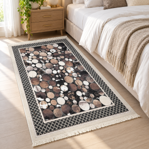 Covor decor imprimat 3D, 80x125 cm, 10