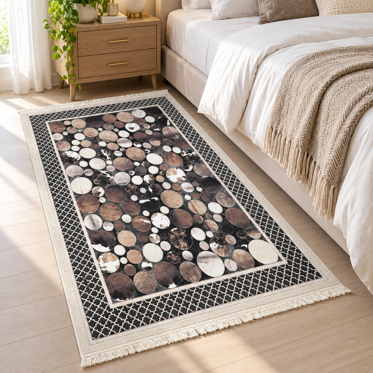 Covor decor imprimat 3D, 80x125 cm, 10 Covor decor imprimat 3D, 80x125 cm, 10 - imagine 1