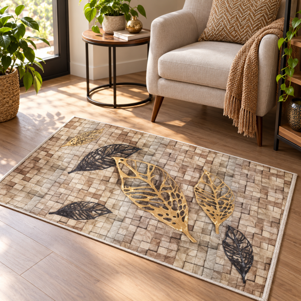 Covor decor imprimat 3D, 80x125 cm, 13