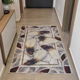 Covor decor imprimat 3D, 80x125 cm, 15