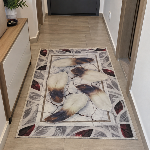 Covor decor imprimat 3D, 80x125 cm, 15
