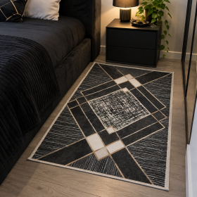 Covor decor imprimat 3D, 80x125 cm, 20