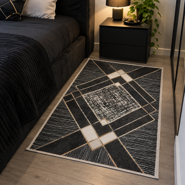 Covor decor imprimat 3D, 80x125 cm, 20