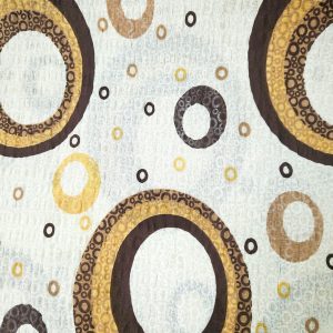 Lenjerie de pat - 2 persoane, textura creponata, decor floral- cod 034 - imagine 2